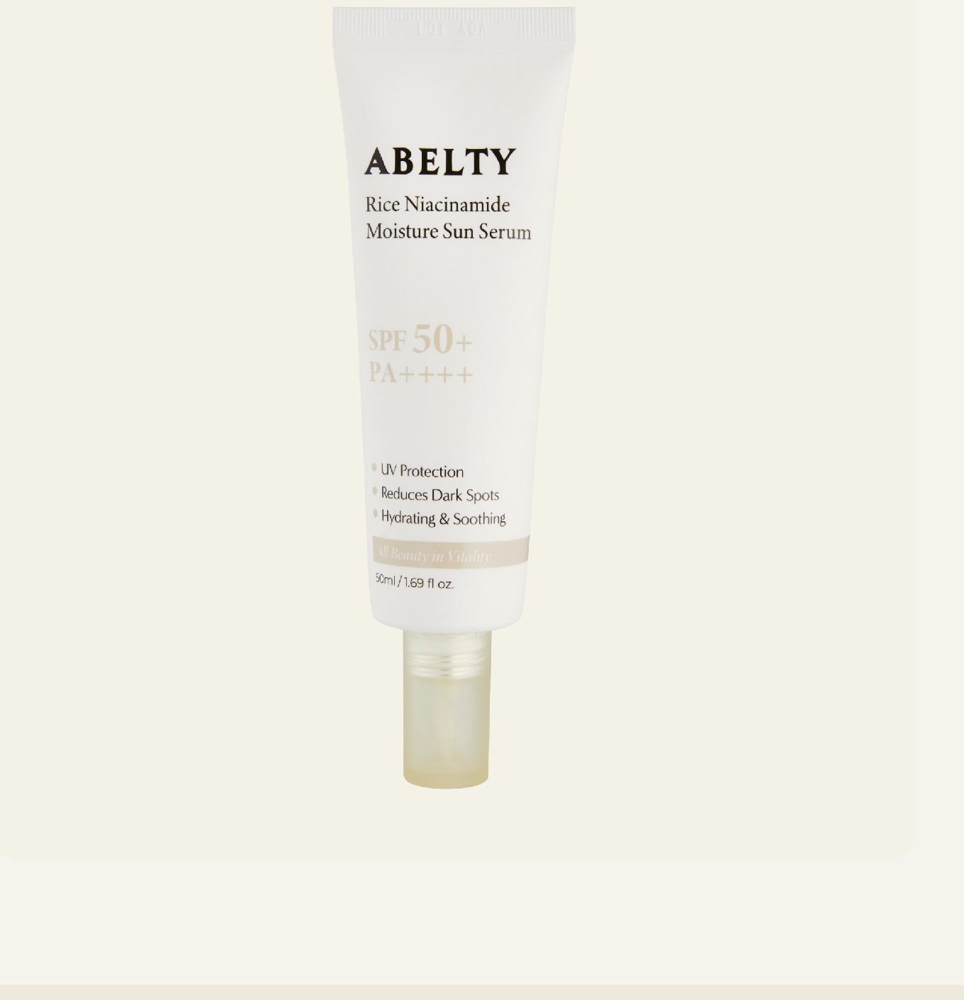 ABELTY Rice Niacinamide Moisture Sun Serum