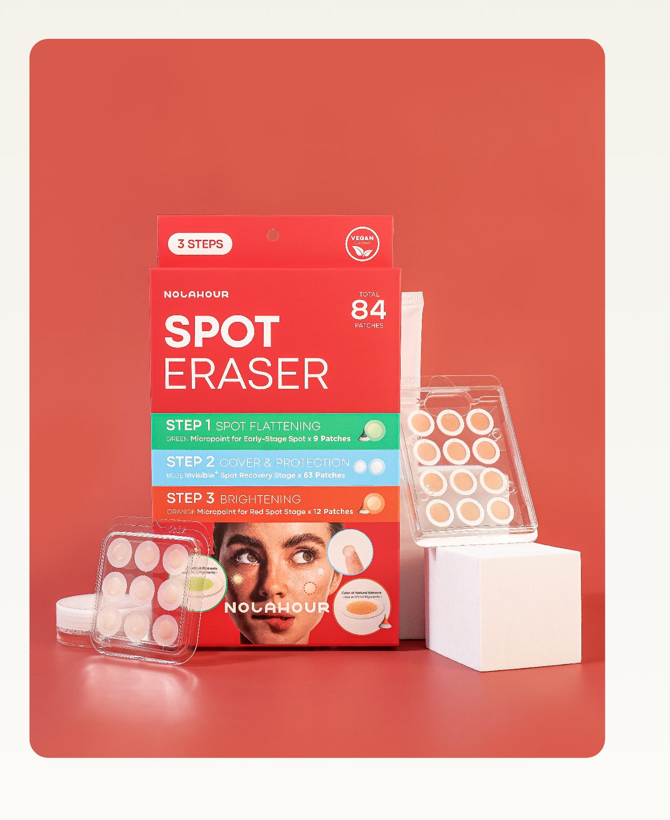 NOLAHOUR Spot Eraser 3 Steps set