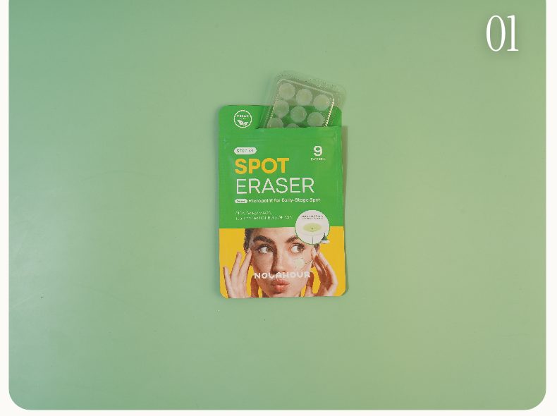 Spot Eraser Green Step 01