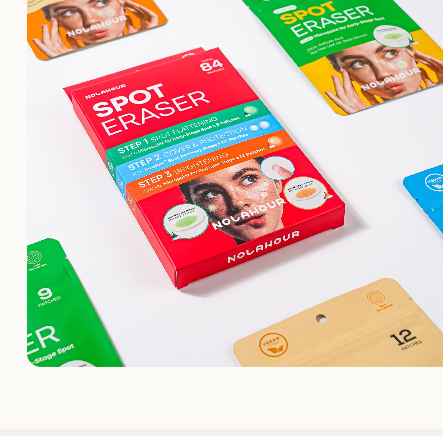 NOLAHOUR Spot Eraser 3 Steps set with box