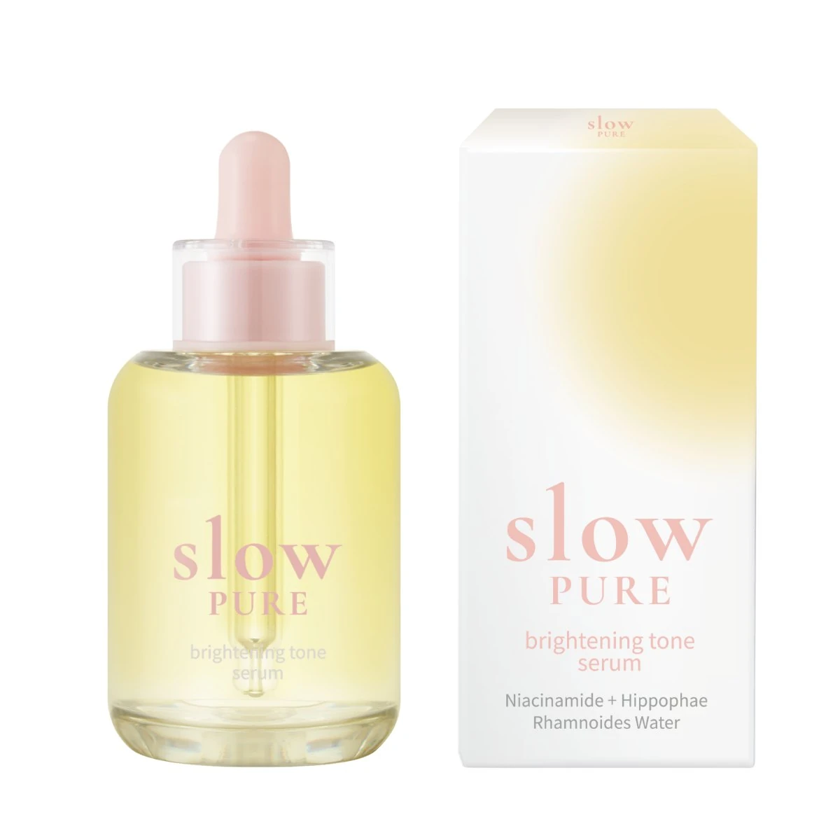 slowPURE Brightening Tone Serum