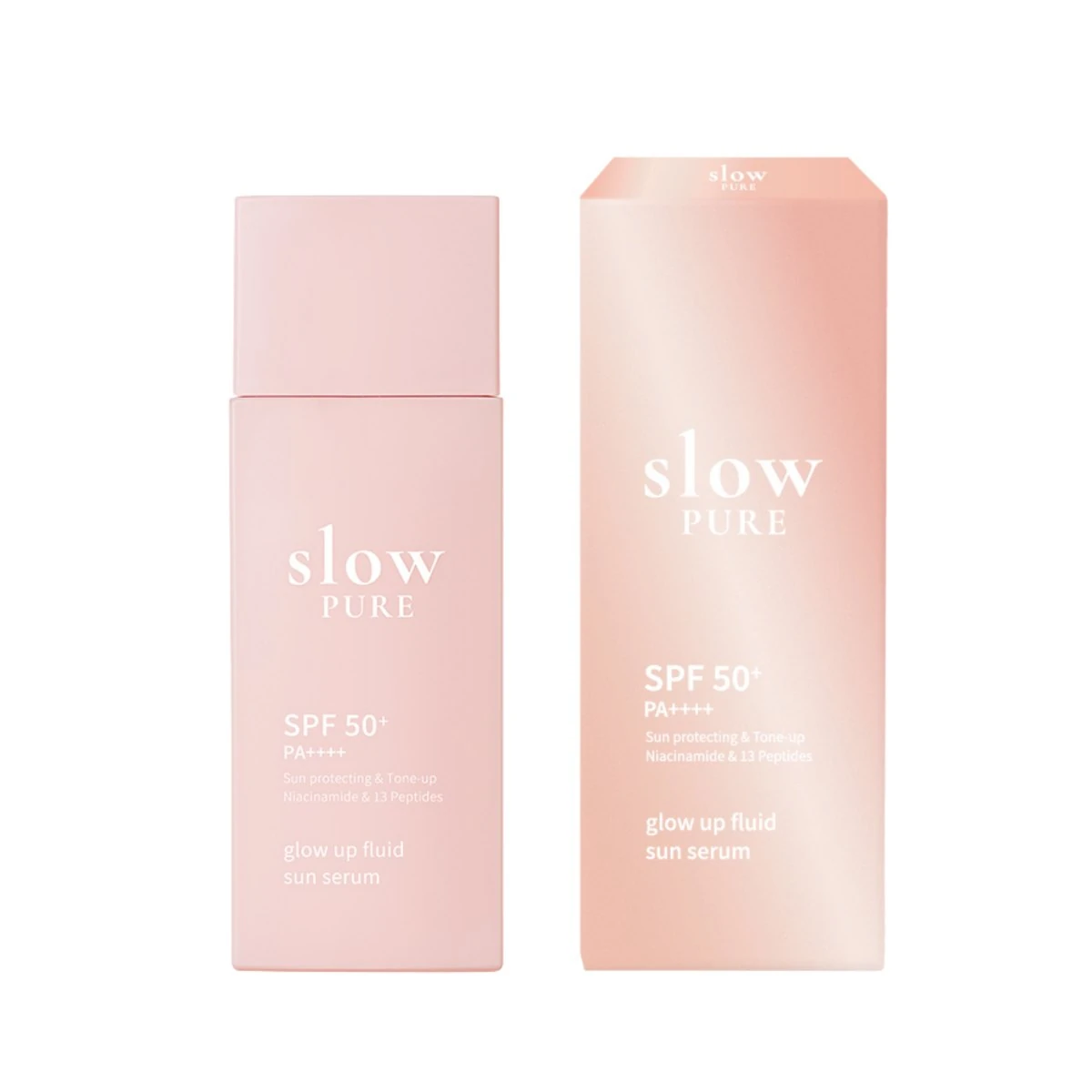 slowPURE Glow Up Fluid Sun Serum