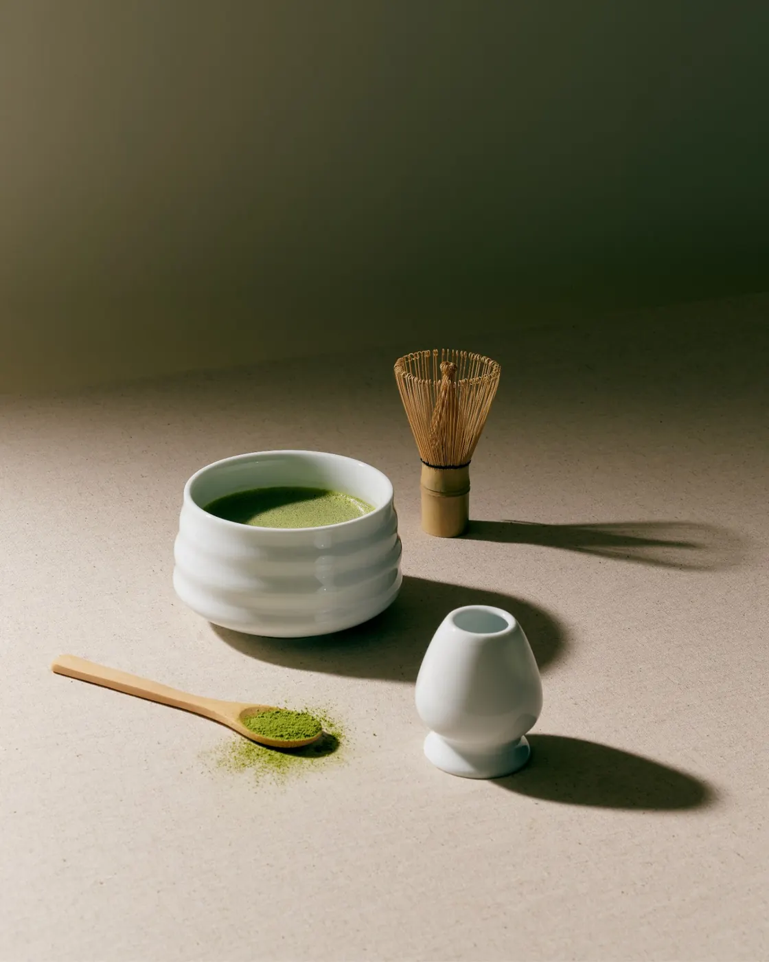 Jeju matcha ritual
